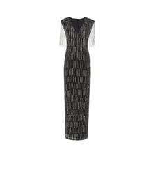 Robe longue à cristaux et paillettes Pinko