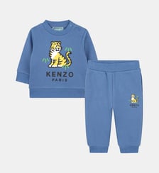 Ensemble sweat et pantalon en molleton Kenzo Kids