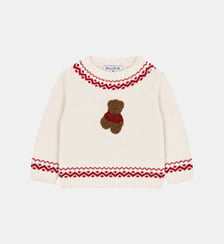 Pull -  laine col rond ourson Tartine Et Chocolat