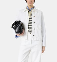 Veste en denim blanc - THYRA Gerard Darel