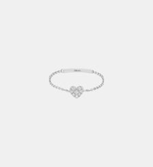Magic touch bague chaîne cœur Djula
