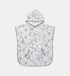 Poncho de bain - Coton imprimé inspiration Toile de Jouy Tartine Et Chocolat