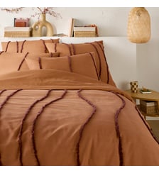 Housse de couette coton tufté La Redoute Interieurs