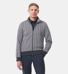 Veste de survêtement zippée Paris jacquard Lacoste