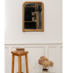 Miroir doré style Louis Philippe Igor N°1089- Produit chiné Debongout