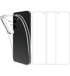 Pack Samsung S25FE coque + verre trempé Essentiel B