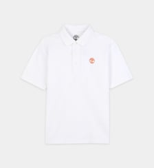 Polo à manches courtes en coton Timberland