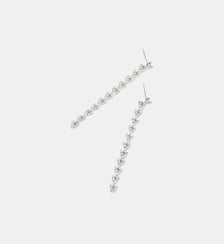 Boucles d'oreilles Alaïa Or Blanc PIAPARIS