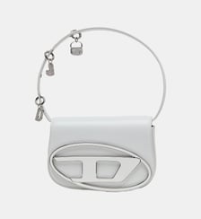 1DR - Sac iconique à bandoulière en cuir avec breloques poignée Diesel