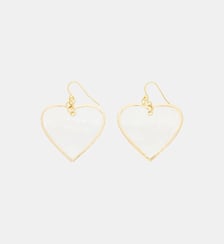 boucles d'oreilles coeur Agnès b.