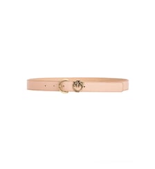 Ceinture en cuir foulonné avec détail love birds 2,5 cm Pinko