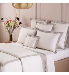 Housse de couette en satin Yves Delorme