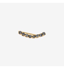 Bague d'oreille paris silver night Caroline Najman