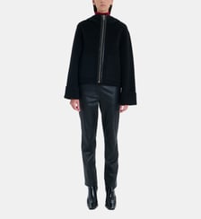 Manteau Marjy Noir Zapa