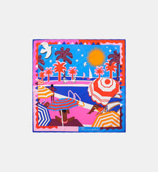 Foulard à motifs colorés en viscose CHACHACHA Wild
