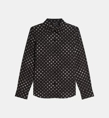 chemise en coton imprimée Agnès b.