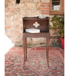 Table d'appoint au tiroir secret Francine N°1585- Produit chiné Debongout