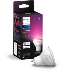 Ampoule LED connectée Hue Spot seul GU10 Hue White&Colors Philips