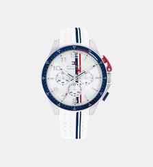 Montre Bank Blanc 1792167 Tommy Hilfiger