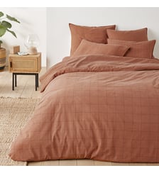 Housse de couette coton lavé Monille La Redoute Interieurs