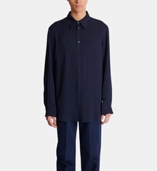 Chemise en jacquard monogramme Balmain