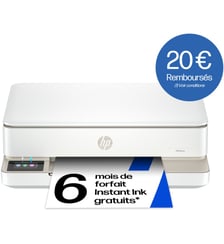 Imprimante jet d'encre Envy 6132e/6120e éligible Instant Ink HP