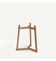 Support en chêne pour cache-pot Florian, H23 et H33 cm AM.PM