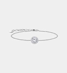 Bracelet avec pendentif halo et zircon Thomas Sabo