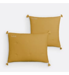 Housse coussin gaze de coton personnalisée Kumla La Redoute Interieurs