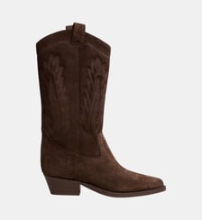 Bottes santiags Delea en cuir daim Jonak
