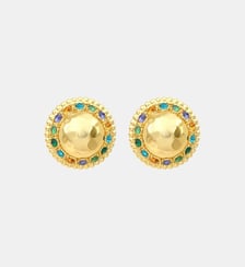 Boucles d'oreilles clip  rond  - Gloria Satellite