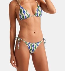 Bas de bikini moyenne à nœud Aquamare Robin Collection