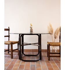Table à manger originale Romy N°1503- Produit chiné Debongout
