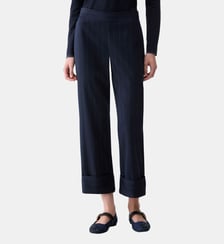 Pantalon cigarette à fines rayures Liu Jo