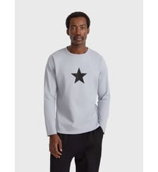 t-shirt en coton sérigraphié Agnès b.