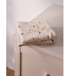Lange gaze de coton biologique par lot de 2 Cyrillus