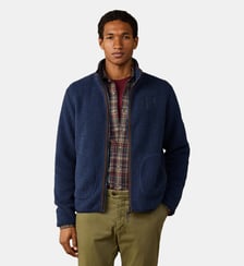 Sweat Zippé Intégral En Polaire Teddy Avec Logo Hackett London