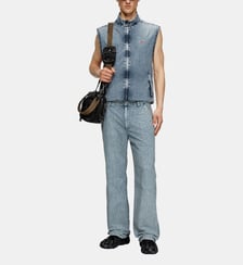 Gilet en taslan de nylon recyclé Diesel