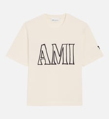T-shirt Imprimé Ami Paris unisexe en Coton AMI Paris