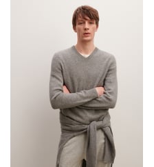 Pull col V Louis Bompard