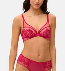 Soutien-gorge triangle Romance à motif fleuri  Simone Pérèle