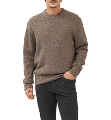 Pull droit en mélange de laine et alpaca Cox Road Rodd & Gunn