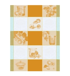 Torchon Confitures Carreaux 100% coton Le Jacquard Francais