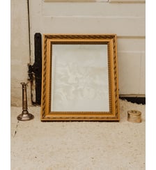 Miroir en bois doré Georges N°1500 - Produit chiné Debongout