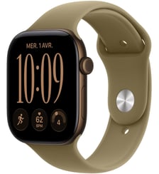 Montre connectée Serie 12 46mm Alu Bronze / Olive S/M Apple