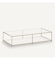 Table basse rectangulaire verre trempé AM.PM