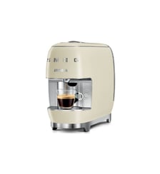 Cafetière à dosette Smeg crème Lavazza