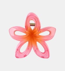 Pinces à cheveux fleur rose Balaboosté