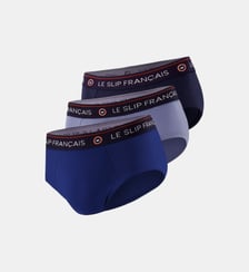 Lot de 3 slips en coton Le Slip Francais