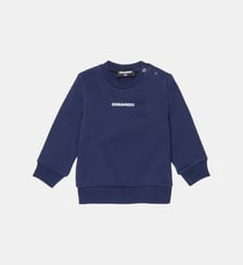 Sweat-shirt col rond avec logo Dsquared2